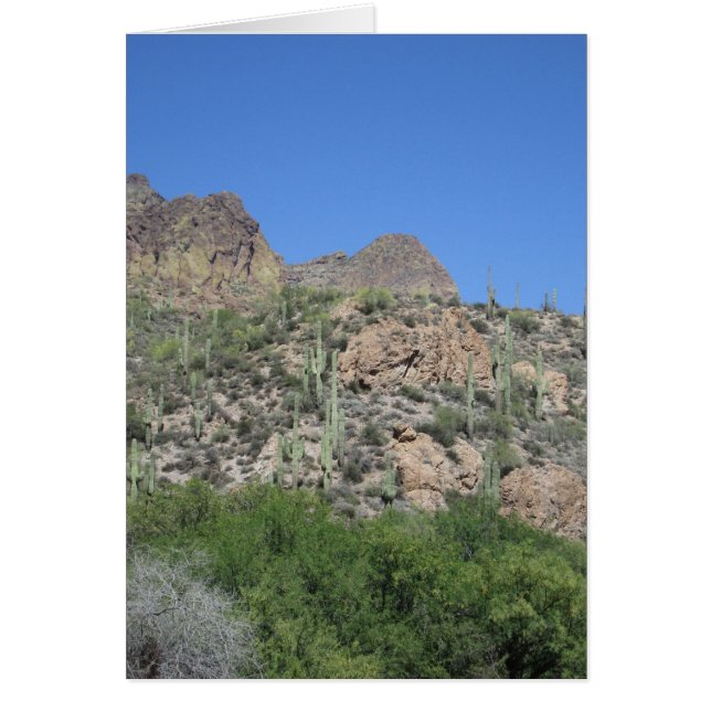 Cartão Trilha histórica do Apache (Frente)