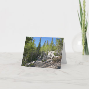 Cartão Trilha para Alberta Falls