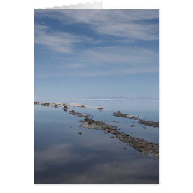 Cartão trilha simples uyuni (Frente)