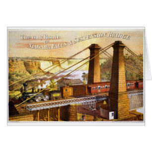 Cartão Trilho de Niagara (1876)