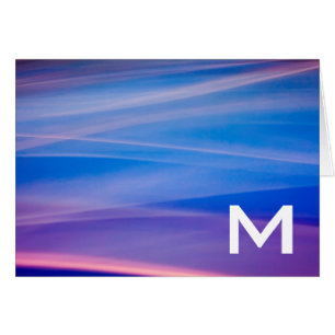 Cartão Trilhos de cores de abstrato de pintura clara