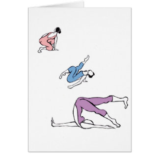 Cartão Trio da dança