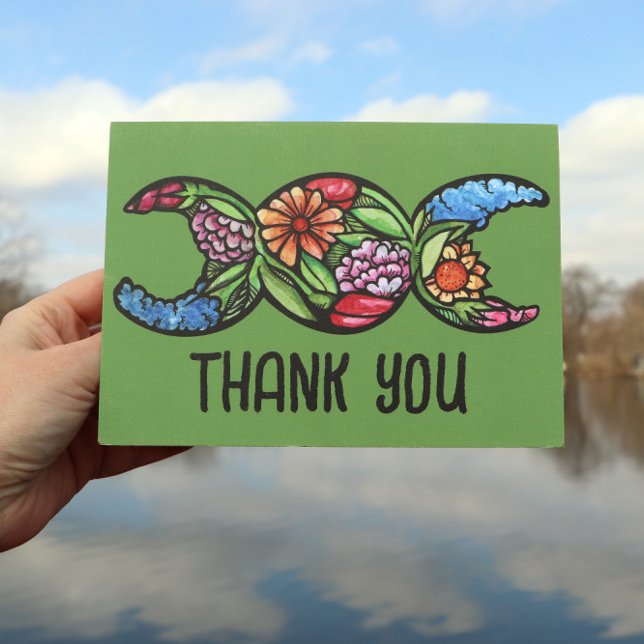 Cartão Triple Moon - Símbolo Jardim Bloqueio (Criador carregado)