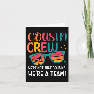 Cartão Tripulação de Primos Encontro Familiar 2025 Criand