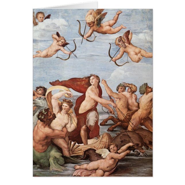 Cartão Triumph de Galatea (Frente)