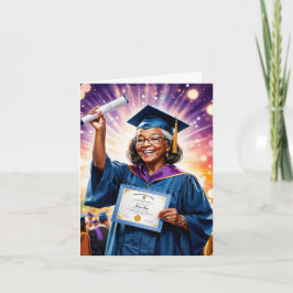 Cartão Triunfo da Sabedoria: Uma Graduação