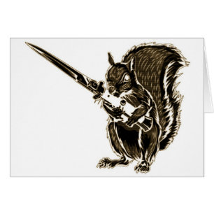 Cartão Trocar o Esquilo