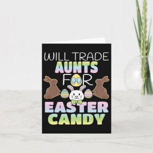Cartão Trocará Totas Para Páscoas Doces Cute Kids