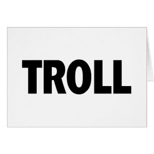 Cartão Troll
