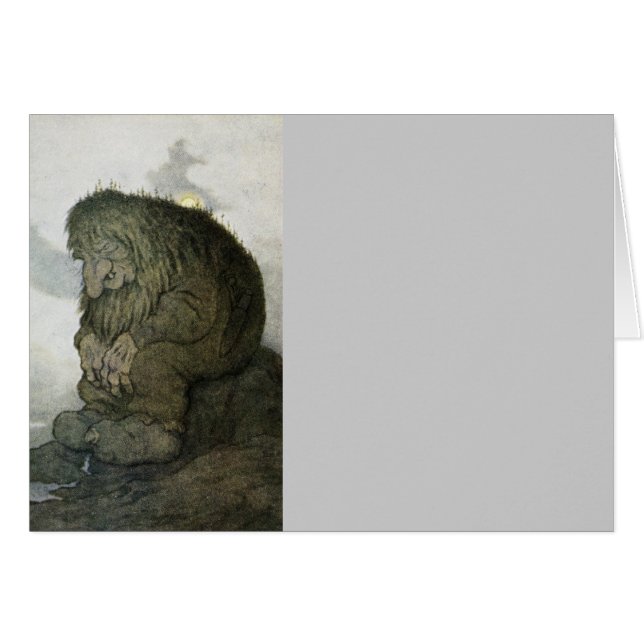 Cartão TROLL em repouso (Frente Horizontal)