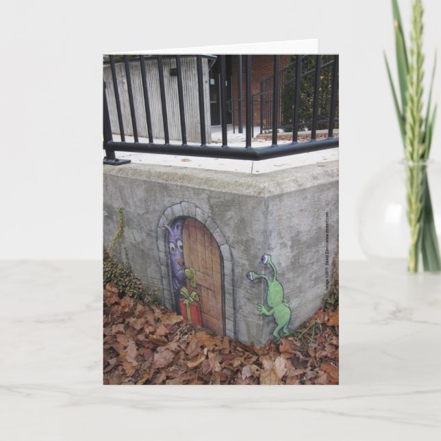 Cartão troll que gifting (Frente)