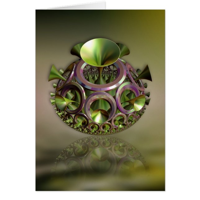 Cartão Trombone de Jericho (Frente)