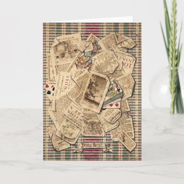 Cartão Trompe l’oeil | Adriaan Doesjan (Frente)