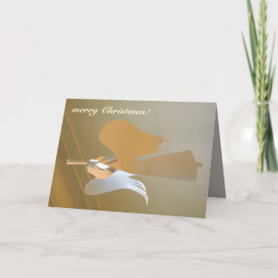 Cartão Trompetes de anjo