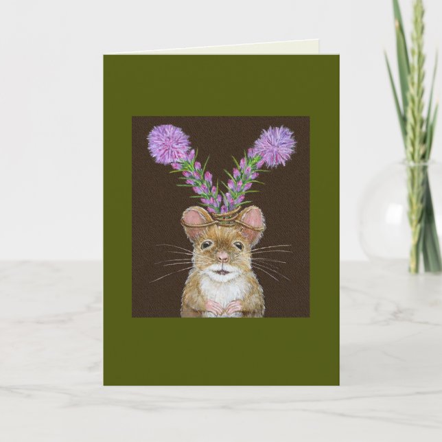 Cartão Troque a placa do mouse (Frente)