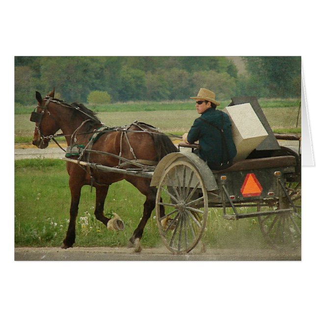 Cartão Trot On Home (Frente Horizontal)