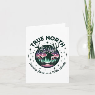 Cartão True-North Vbs 2025 Christian Trusted Jesus Wilde