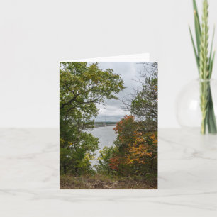 Cartão Truman Dam Autumn Frame