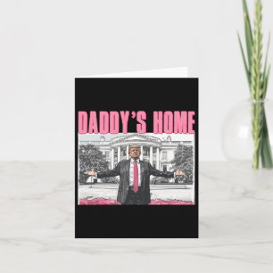 Cartão Trump 2024 Leve a América Ck Home Trump Pink