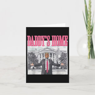Cartão Trump 2024 Leve a América Ck Home Trump Pink