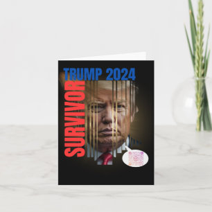 Cartão Trump 2024 O Sobrevivente