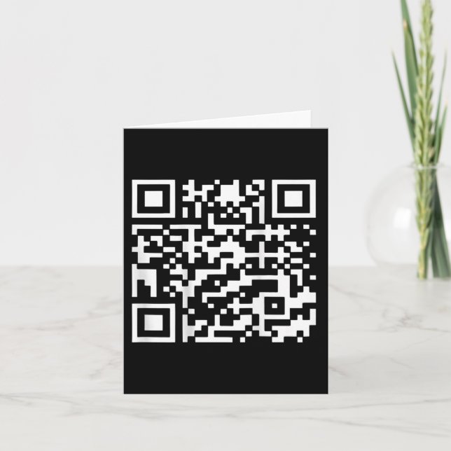 Cartão Trump 2024 Qr 4547 Tee Trump Dancing Code (Frente)
