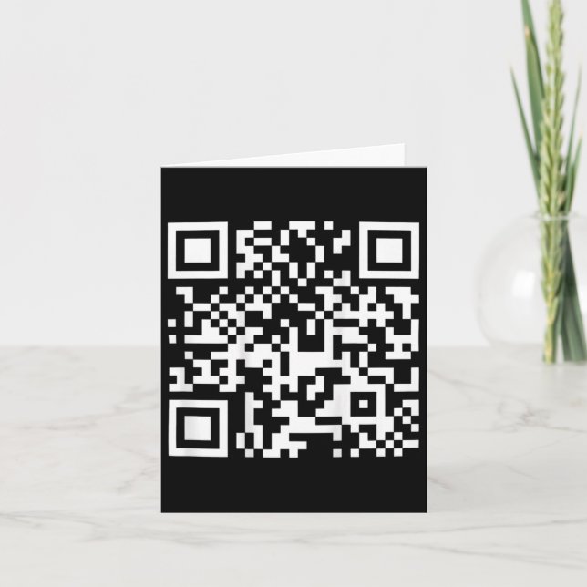 Cartão Trump 2024 Qr 4547 Tee Trump Dancing Code 1 (Frente)