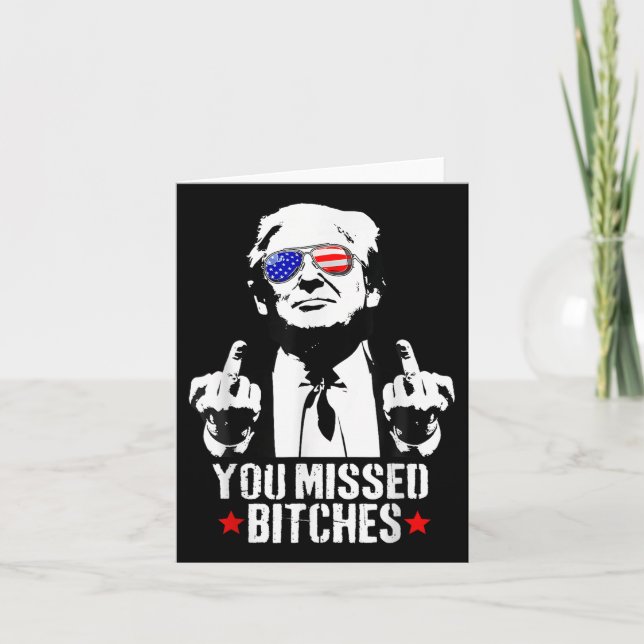 Cartão Trump 2024 _ Você Perdeu (Frente)