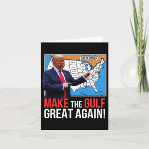 Cartão Trump America's Golfo México Presidente Trump Golf