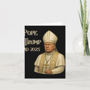 Cartão Trump As Vaticano Church Pope - Pope Trump A.d. 20
