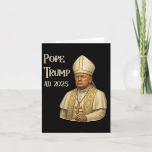 Cartão Trump As Vaticano Church Pope - Pope Trump A.d. 20