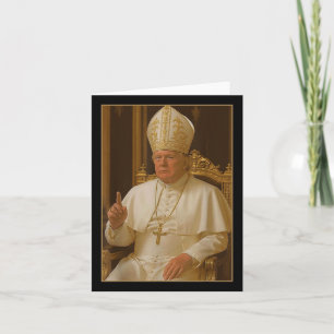 Cartão Trump As Vaticanos Church Papa Trump Funny Vatican