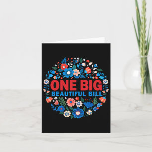 Cartão Trump Big Bill Um Grande Bill Funny Politi