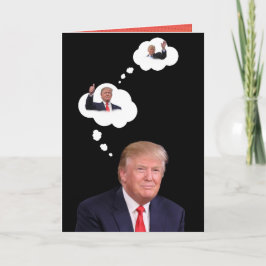 Cartão Trump Birthday 🎉 Engraçado Pensou No Bubble MAGA