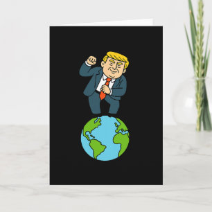 Cartão Trump Dançando Dito Engraçado 