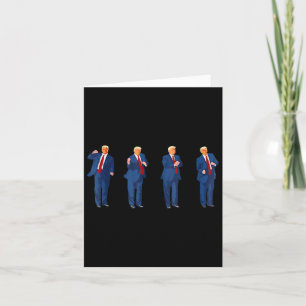 Cartão Trump Dance 4 De Julho De Trump 2025