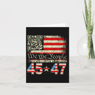 Cartão Trump Dance Troll Qr Funny Trump Dance Code Retro