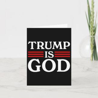 Cartão Trump É Deus, Engraçado Trump É Deus 2