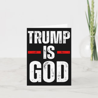 Cartão Trump É Deus, O Trump Engraçado É Deus