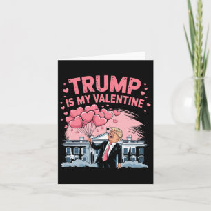 Cartão Trump É Meu Namorado Engraçado Amor Romântico Trum