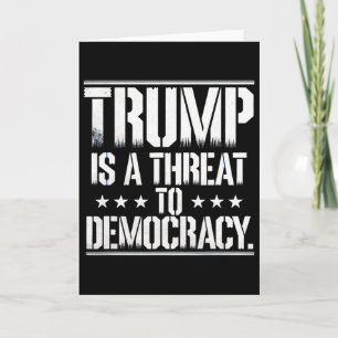 Cartão Trump É Uma Ameaça À Democracia
