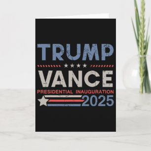 Cartão Trump E Vance Presidente Dia De Posse 2025 Me