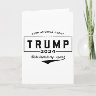 Cartão Trump Faz Liberais Chorarem Novamente!'