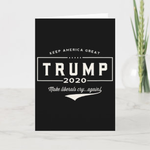 Cartão Trump Faz Liberais Chorarem Novamente!'