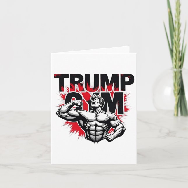 Cartão Trump Gym (Frente)