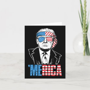 Cartão Trump Happy 4 De Julho Trump American Flag Gifs