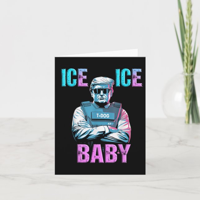 Cartão Trump Ice Baby Lb37 (Frente)