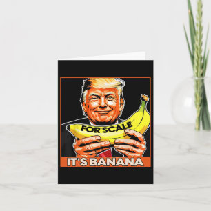 Cartão Trump It's Nana (for Scale) Starship Funny 3