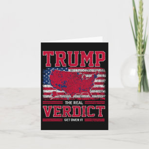 Cartão Trump O Verdicto Verdadeiro Supere A Inauguração D