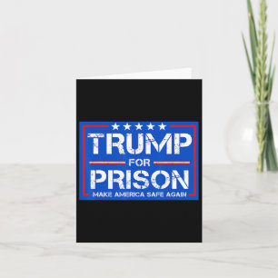 Cartão Trump Para A Prisão 2025 Engraçado Trump 2